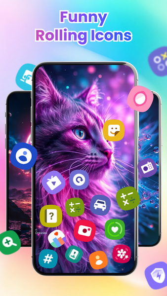 Rolling Icon: Custom App Icons - Image screenshot of android app