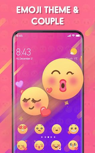 Cute Funny Emoji Themes - عکس برنامه موبایلی اندروید