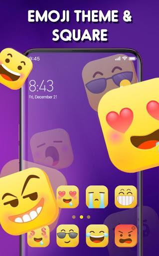 Cute Funny Emoji Themes - عکس برنامه موبایلی اندروید