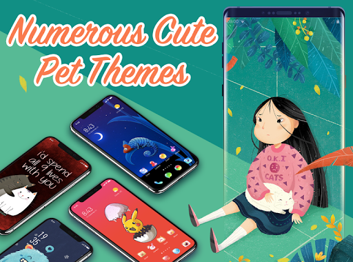 Cute Pets Themes - customized cat&doggy Wallpapers - عکس برنامه موبایلی اندروید