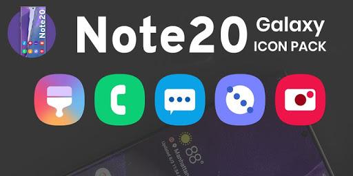 Galaxy Note20 Theme/Icon Pack - Image screenshot of android app