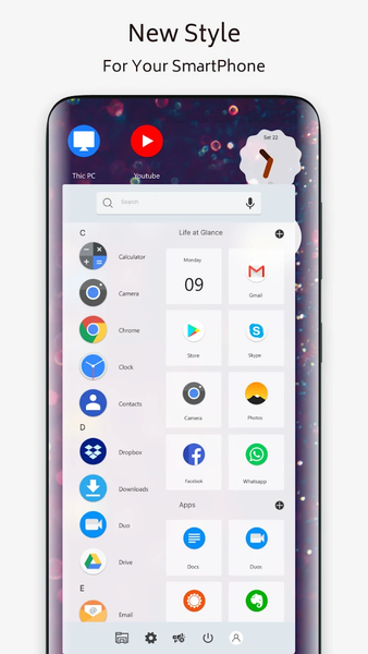 Moto G52 theme for CL - Image screenshot of android app