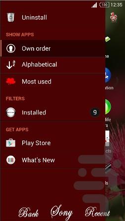 SONY MSH Theme 2 - Image screenshot of android app