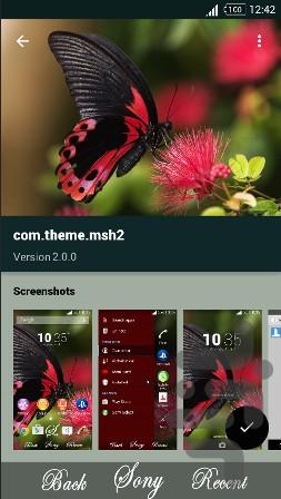 SONY MSH Theme 2 - Image screenshot of android app