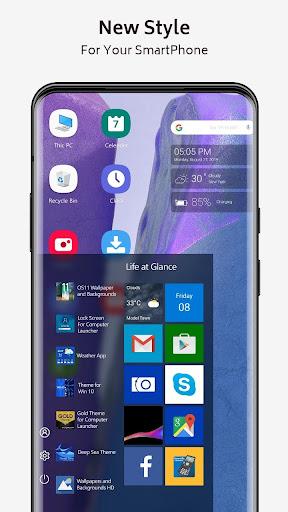 Note 20 theme for launcher - عکس برنامه موبایلی اندروید