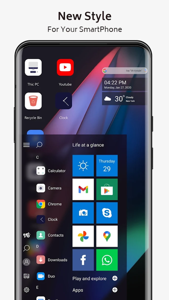 Find X3 Theme for Launcher - Image screenshot of android app