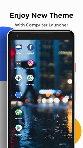 Pixel 2 Theme for computer Launcher - Image screenshot of android app