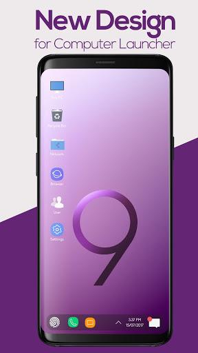 S9 Theme For computer Launcher - Image screenshot of android app
