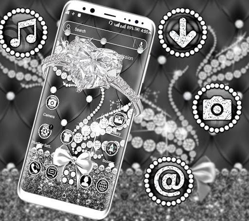 Diamond Swan Launcher Theme - عکس برنامه موبایلی اندروید