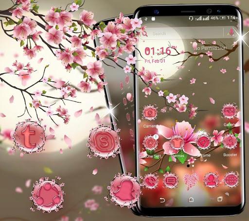 Sakura Launcher Theme - عکس برنامه موبایلی اندروید