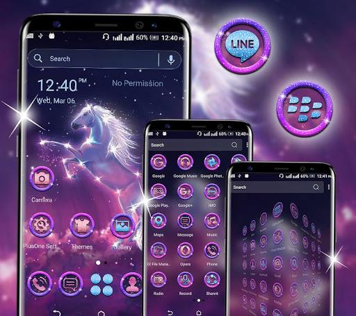 Unicorn Launcher Theme - عکس برنامه موبایلی اندروید