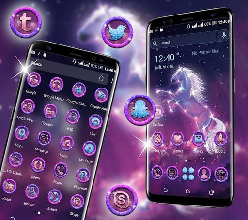 Unicorn Launcher Theme - عکس برنامه موبایلی اندروید