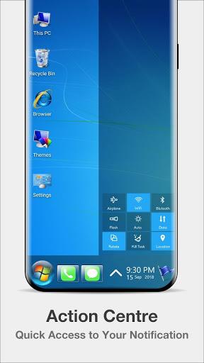 Win ۷ Theme for Computer Launcher - عکس برنامه موبایلی اندروید