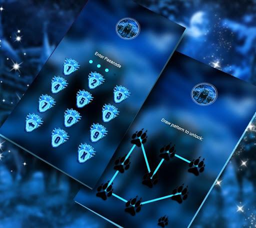 Blue Wolf Launcher Theme - عکس برنامه موبایلی اندروید