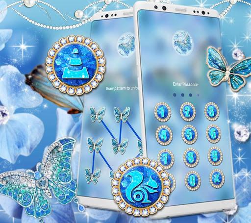 Diamond Butterfly Launcher Theme - عکس برنامه موبایلی اندروید