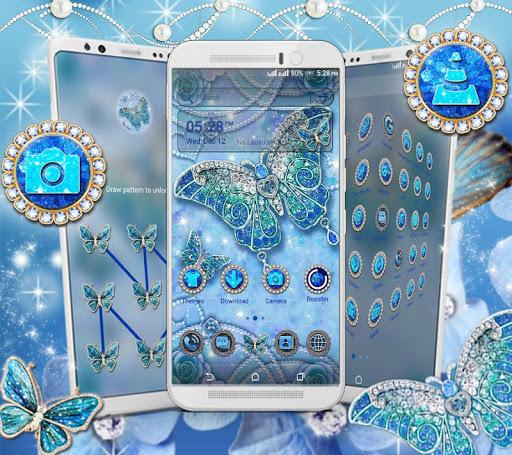 Diamond Butterfly Launcher Theme - عکس برنامه موبایلی اندروید