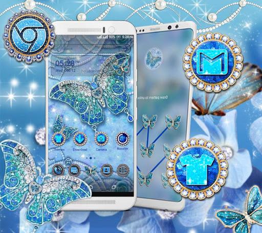 Diamond Butterfly Launcher Theme - عکس برنامه موبایلی اندروید