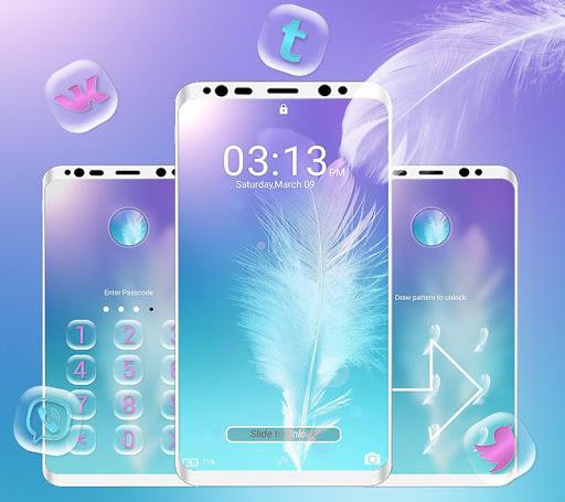 Feather Launcher Theme - عکس برنامه موبایلی اندروید