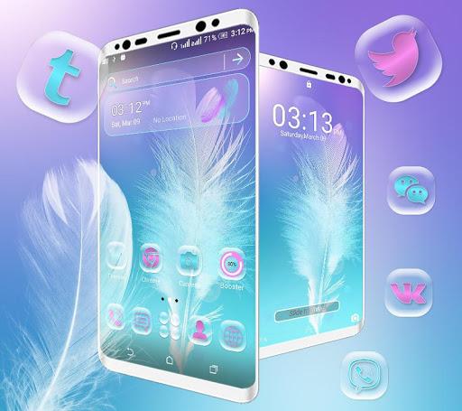 Feather Launcher Theme - عکس برنامه موبایلی اندروید