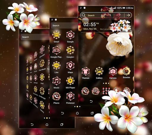 Spring Flower Launcher Theme - عکس برنامه موبایلی اندروید