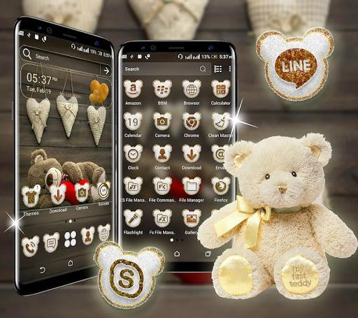 Teddy Bear Launcher Theme - عکس برنامه موبایلی اندروید