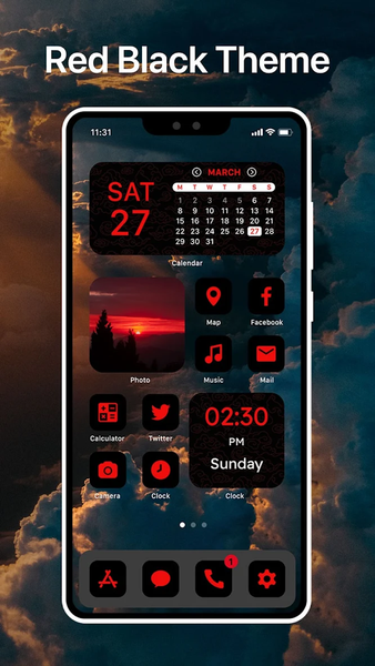 BeautyTheme: Icons & Widgets - عکس برنامه موبایلی اندروید