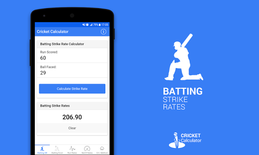 Cricket Calculator - عکس برنامه موبایلی اندروید