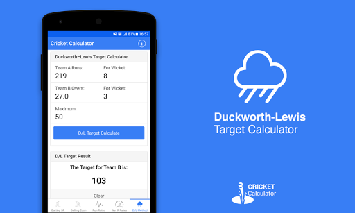 Cricket Calculator - عکس برنامه موبایلی اندروید