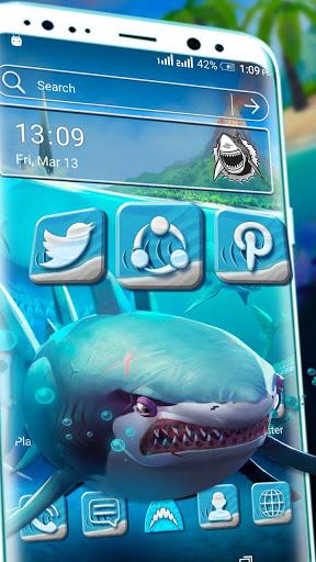 Shark Launcher Theme - Image screenshot of android app