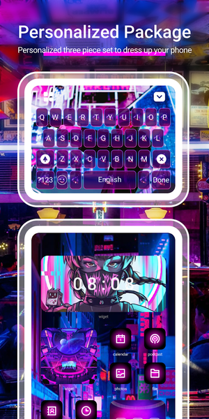 ThemeCraft: Keyboard & Icon - عکس برنامه موبایلی اندروید