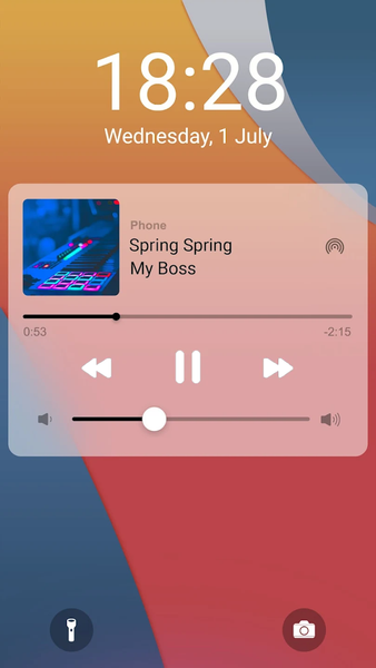 iPhone ۱۴ Launcher, iOS ۱۶ - عکس برنامه موبایلی اندروید