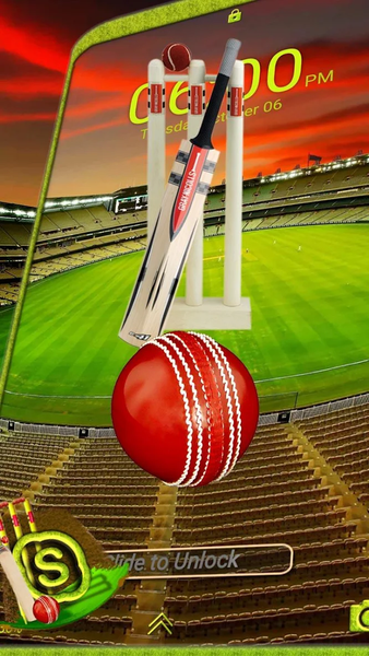 Cricket Stadium Theme Launcher - عکس برنامه موبایلی اندروید