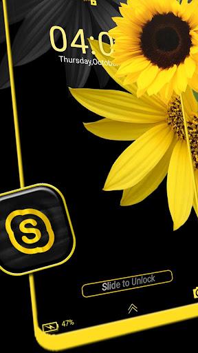 Sunflower Launcher Theme - عکس برنامه موبایلی اندروید