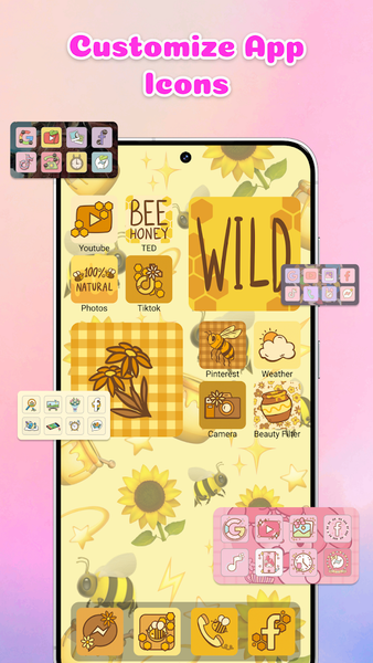 ThemeHub: Themes, Widget Icons - Image screenshot of android app