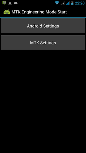 MTK Engineering Mode - Image screenshot of android app