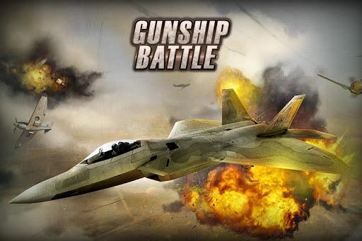 GUNSHIP BATTLE: Helicopter 3D - Gameplay image of android game