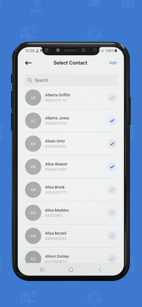 Contact Organizer - Image screenshot of android app