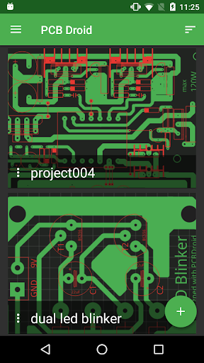 PCB Droid - Image screenshot of android app