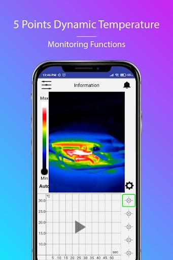 IR۵۰۱ Thermal Camera Viewer - عکس برنامه موبایلی اندروید