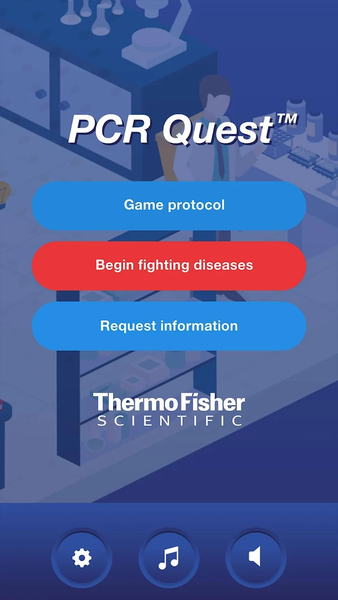 PCR Quest – PCR Match Lab Game - Gameplay image of android game