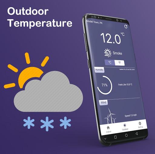 Thermometer Room Temperature - عکس برنامه موبایلی اندروید