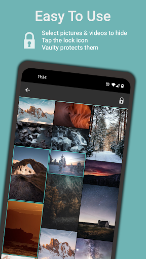 Vaulty : Hide Pictures Videos - Image screenshot of android app