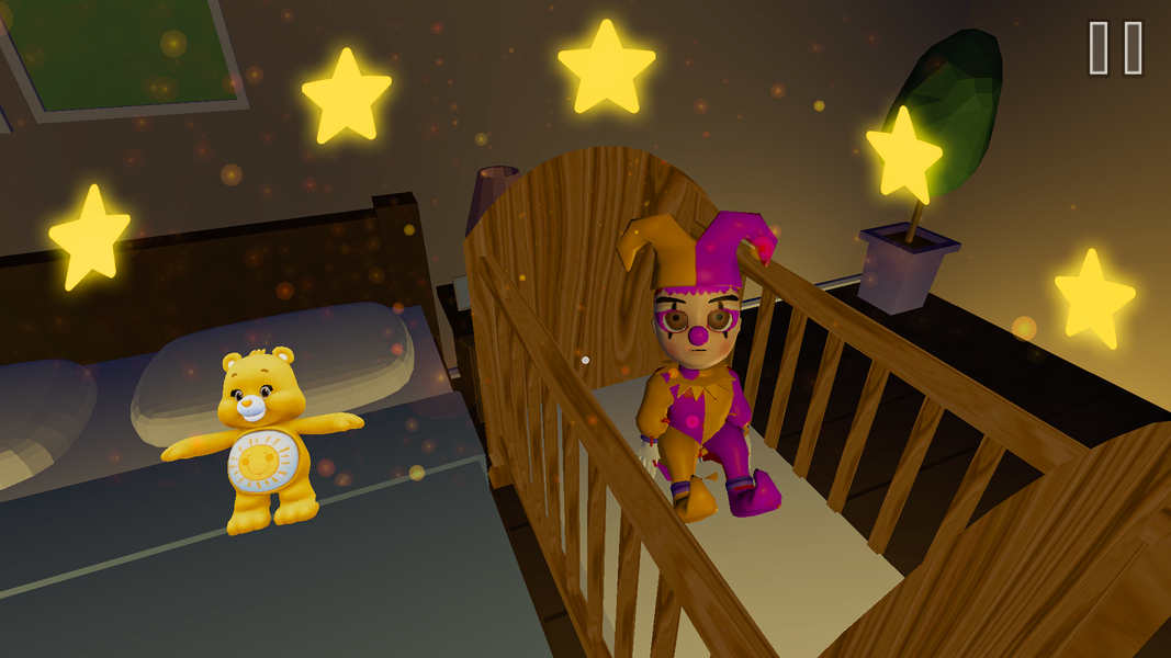 Scary Baby: Dark Haunted House - Gameplay image of android game