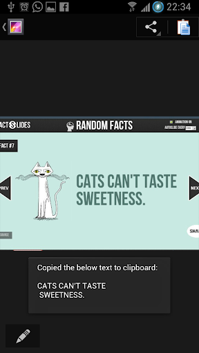 Copy Text From Screen Trial - Image screenshot of android app