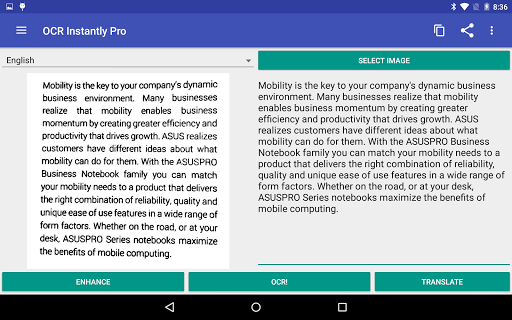 OCR Instantly - عکس برنامه موبایلی اندروید