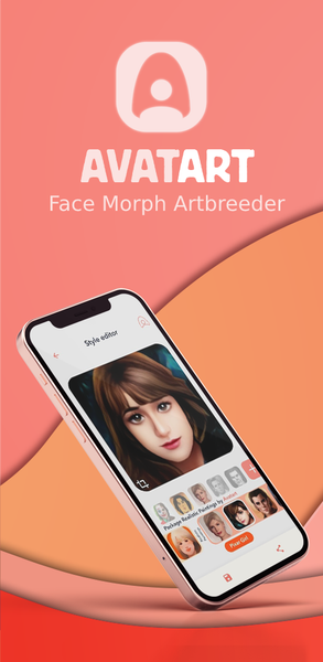 Deepfake Artbreeder Cartoonify - Image screenshot of android app