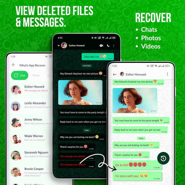 WA Recover Deleted Messages - عکس برنامه موبایلی اندروید