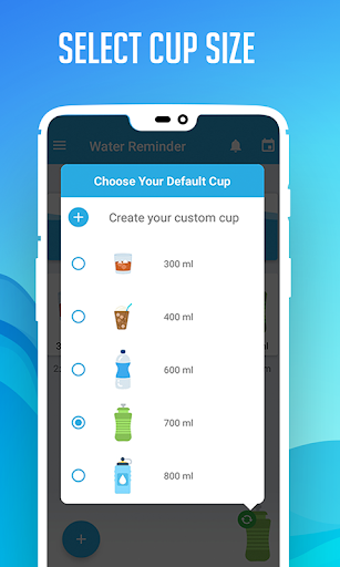 Drink Water Reminder: Water Tracker, Alarm app - Image screenshot of android app