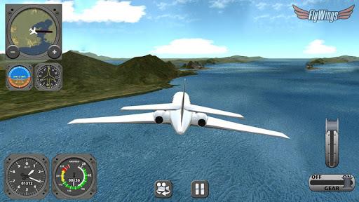 Flight Simulator 2013 FlyWings - Rio de Janeiro - Gameplay image of android game