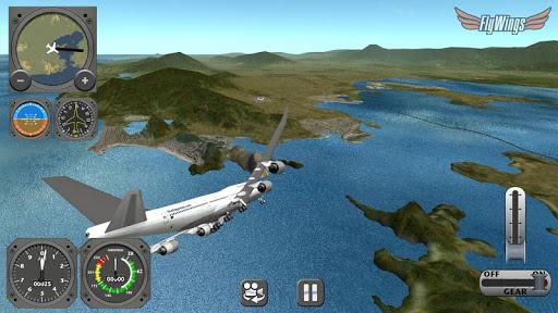 Flight Simulator ۲۰۱۳ FlyWings - عکس بازی موبایلی اندروید